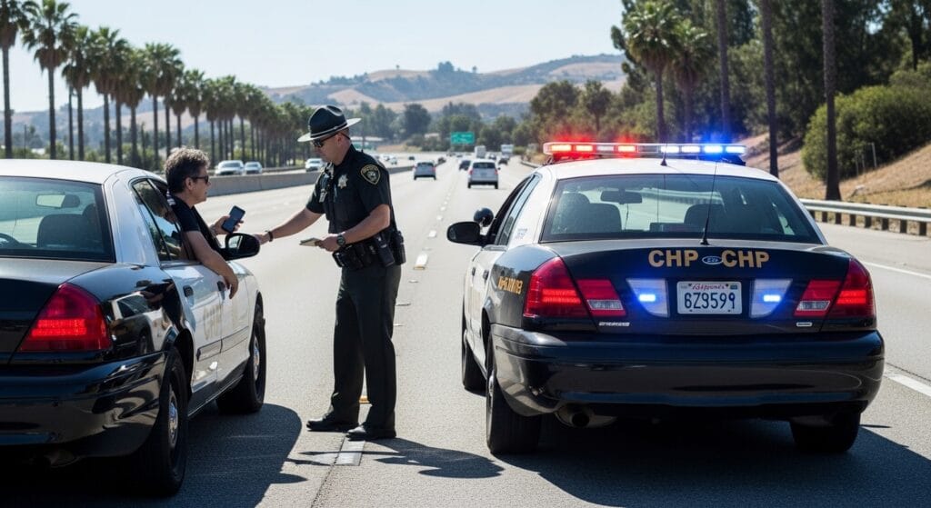 CHP distracted driving enforcement in California